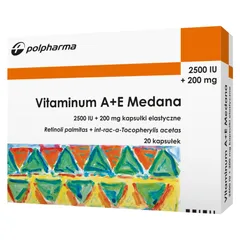 MEDANA VITAMINUM A+E - 20 kaps.