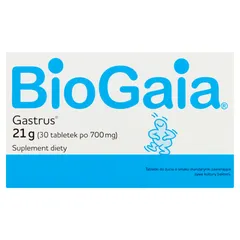 BIOGAIA GASTRUS Probiotyczne tabletki do żucia o...