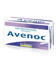 AVENOC czopki - 10 szt.