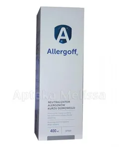ALLERGOFF SPRAY Neutralizator alergenów kurzu...