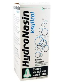 HYDRONASIN KSYLITOL Zestaw podstawowy do płukania...