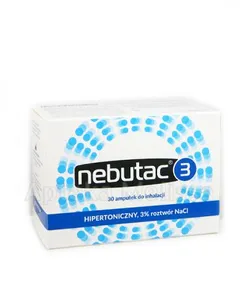 NEBUTAC Hipertoniczny roztwór chlorku sodu 3% - 30...