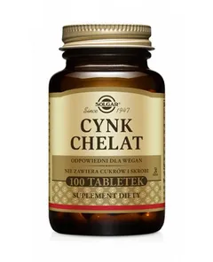 SOLGAR CYNK CHELAT - 100 kaps.