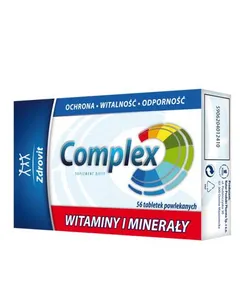 ZDROVIT Complex witaminy i minerały - 56 tabl.