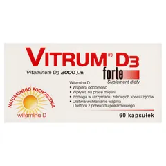 VITRUM D3 FORTE - 60 kaps.