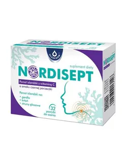NORDISEPT Porost islandzki z witaminą C o smaku...