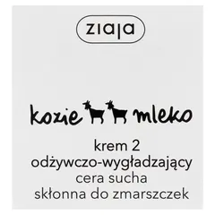 ZIAJA KOZIE MLEKO Krem 2 odżywianie wygładzanie  -...