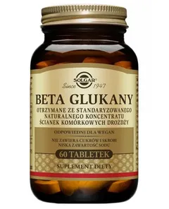 SOLGAR 74 Beta 1,3 Glukany 0,2g 60tabl.