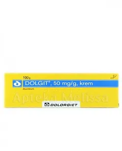  DOLGIT Krem 50 mg/g - 100 g
