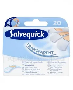 SALVEQUICK TRANSPARENT Plaster przeźroczysty...