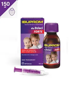 Ibuprom dla Dzieci Forte 200 mg/5 ml Zawiesina...