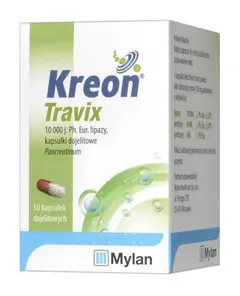 KREON TRAVIX 10000 j. - 50 kaps.