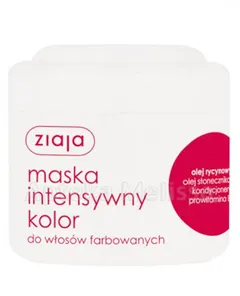 ZIAJA Maska Intensywny Kolor do włosów farbowanych...