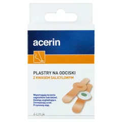 Acerin Plastry na odciski z kwasem salicylowym, 6...