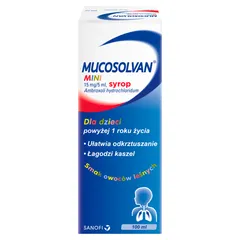 MUCOSOLVAN MINI Syrop 0,015 - 100 ml