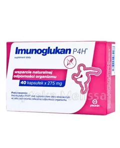 IMUNOGLUKAN P4H - 40 kaps.