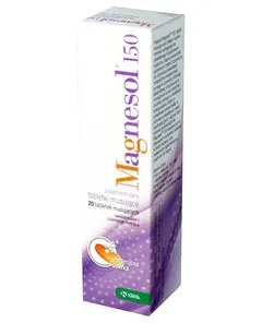 MAGNESOL 150 mg - 20 tabl. mus.