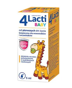 4LACTI BABY Krople - 5 ml