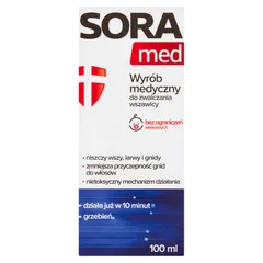 SORA MED Płyn do zwalcz wszawicy - 100 ml
