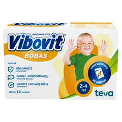 VIBOVIT BOBAS Waniliowy - 30 sasz.