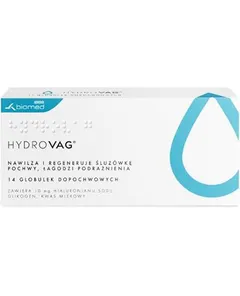 HYDROVAG Globulki dopochwowe - 14 szt.