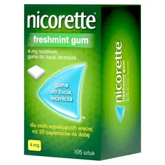 NICORETTE Freshmint 4 mg - 105 szt.