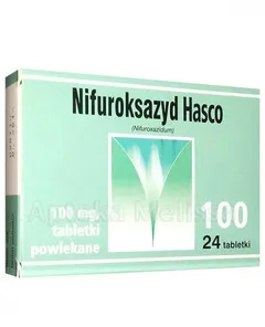 NIFUROKSAZYD 100 Hasco - 24 tabl.