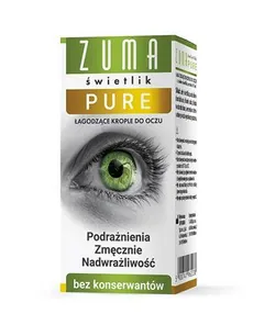 Zuma Świetlik Pure Łagodzące krople do oczu - 10...