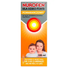 NUROFEN FORTE Dla dzieci pomarańczowy 40 mg/ml -...