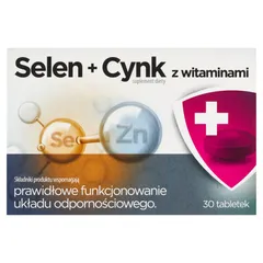 SELEN + CYNK Z witaminami - 30 tabl.
