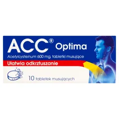 ACC OPTIMA 600 mg - 10 tabl.mus.