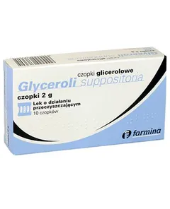 FARMINA CZOPKI GLICEROLOWE 2 g - 10 czop.