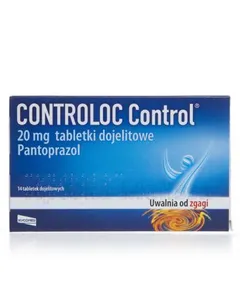 CONTROLOC CONTROL 20 mg - 14 tabl.