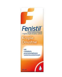 FENISTIL Krople doustne - 20 ml