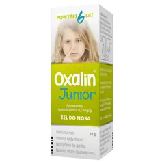 OXALIN JUNIOR Żel do nosa - 10 g