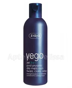 ZIAJA YEGO Żel pod prysznic 3w1 - 300 ml