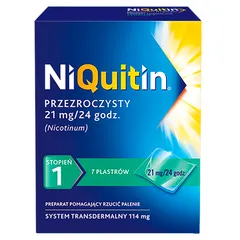 NIQUITIN 21 mg/24 h - 7 plast.