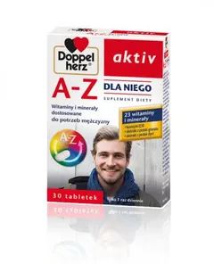 DOPPELHERZ AKTIV A-Z Dla niego - 30 tabl.