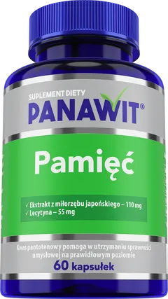 PANAWIT Pamięć - 60 kaps.