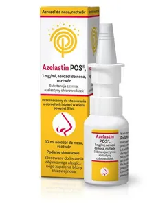 AZELASTIN POS 1 mg/ml Aerozol do nosa, roztwór -...