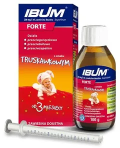 IBUM FORTE 200 mg/5 ml Zawiesina doustna o smaku...