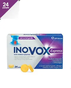 Inovox Express smak miod.-cytr.*24past.t