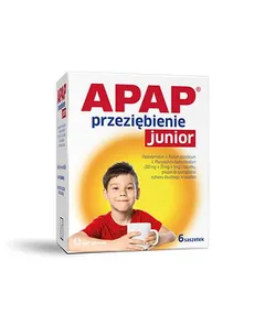Apap Przeziębienie Junior - 6 sasz.