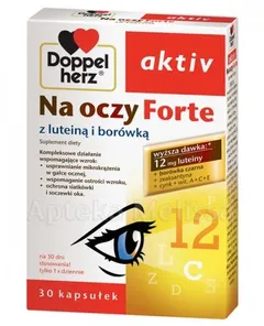 DOPPELHERZ AKTIV Na oczy forte - 30 kaps.