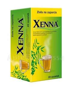 XENNA FIX Herbatka na zaparcia - 20 szt.