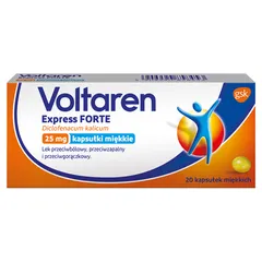 VOLTAREN EXPRESS FORTE 25 mg - 20 kaps.