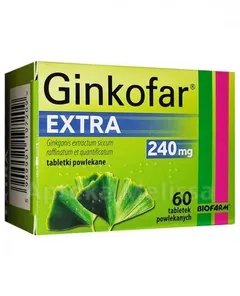 Ginkofar Extra 240mg * 60tabl.powl.