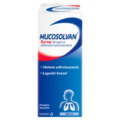 MUCOSOLVAN Syrop 0,03 - 200 ml
