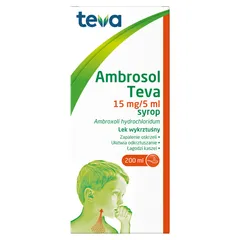 AMBROSOL TEVA Syrop 15 mg/5ml - 200 ml