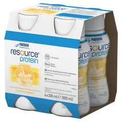RESOURCE PROTEIN Smak waniliowy - 4 x 200 ml